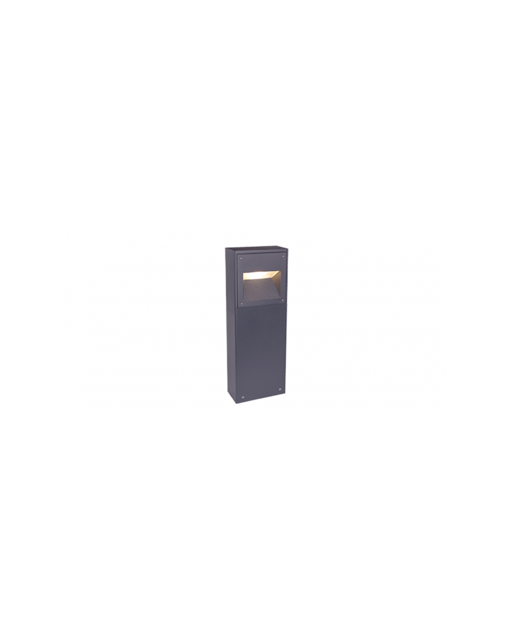 Lampa stojąca Namsos Led moduł - Norlys zewnętrzna oprawa ogrodowa do oświetlania podjazdów tarasów ogrodów grafit aluminium