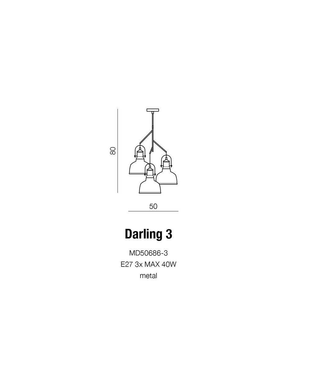 DARLING 3 BLACK