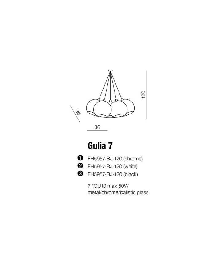 Lampa Gulia 7