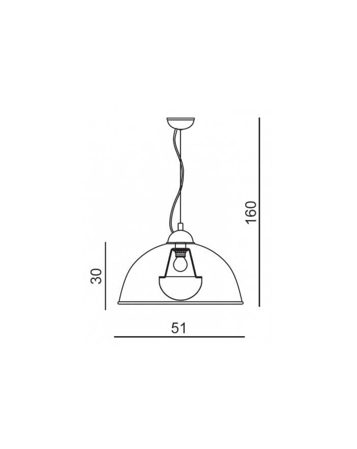 Lampa wisząca TOMA