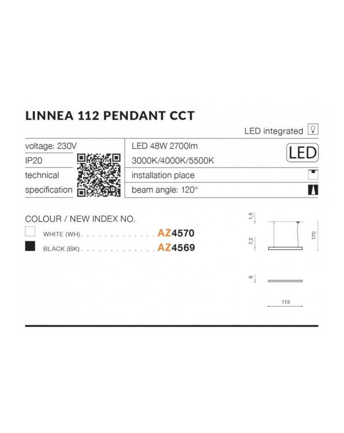 LINNEA 112 PENDANT CCT