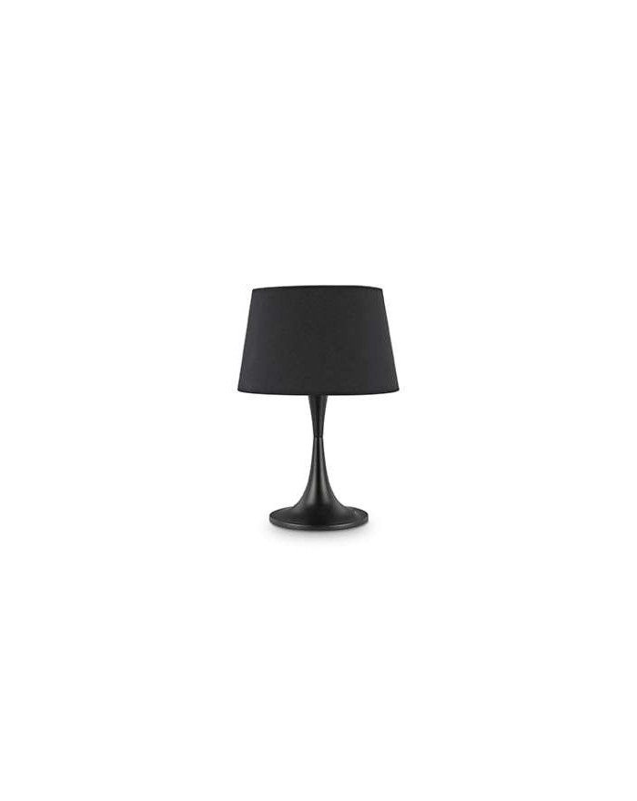 Lampa stołowa LONDON TL1 big IDEAL LUX oprawa nowoczesna czarna