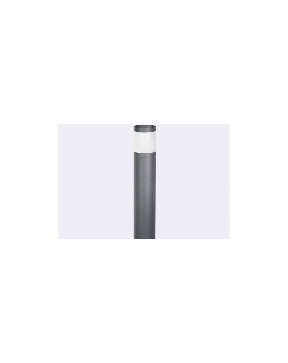 Lampa stojąca Lillesand 85cm - Norlys zewnętrzna ledowa oprawa ogrodowa do oświetlania podjazdów tarasów grafit aluminium