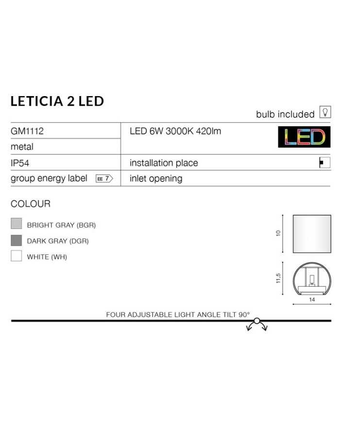 LETICIA 2 LED