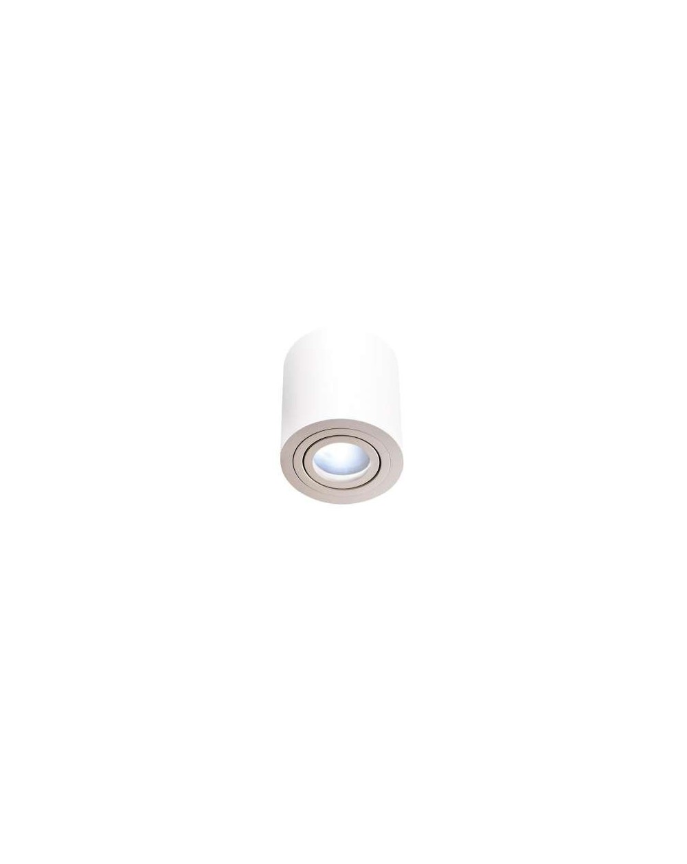Lampa sufitowa / natynkowa Rullo Bianco IP44 - Orlicki Design biała, okrągła do łazienki i kuchni