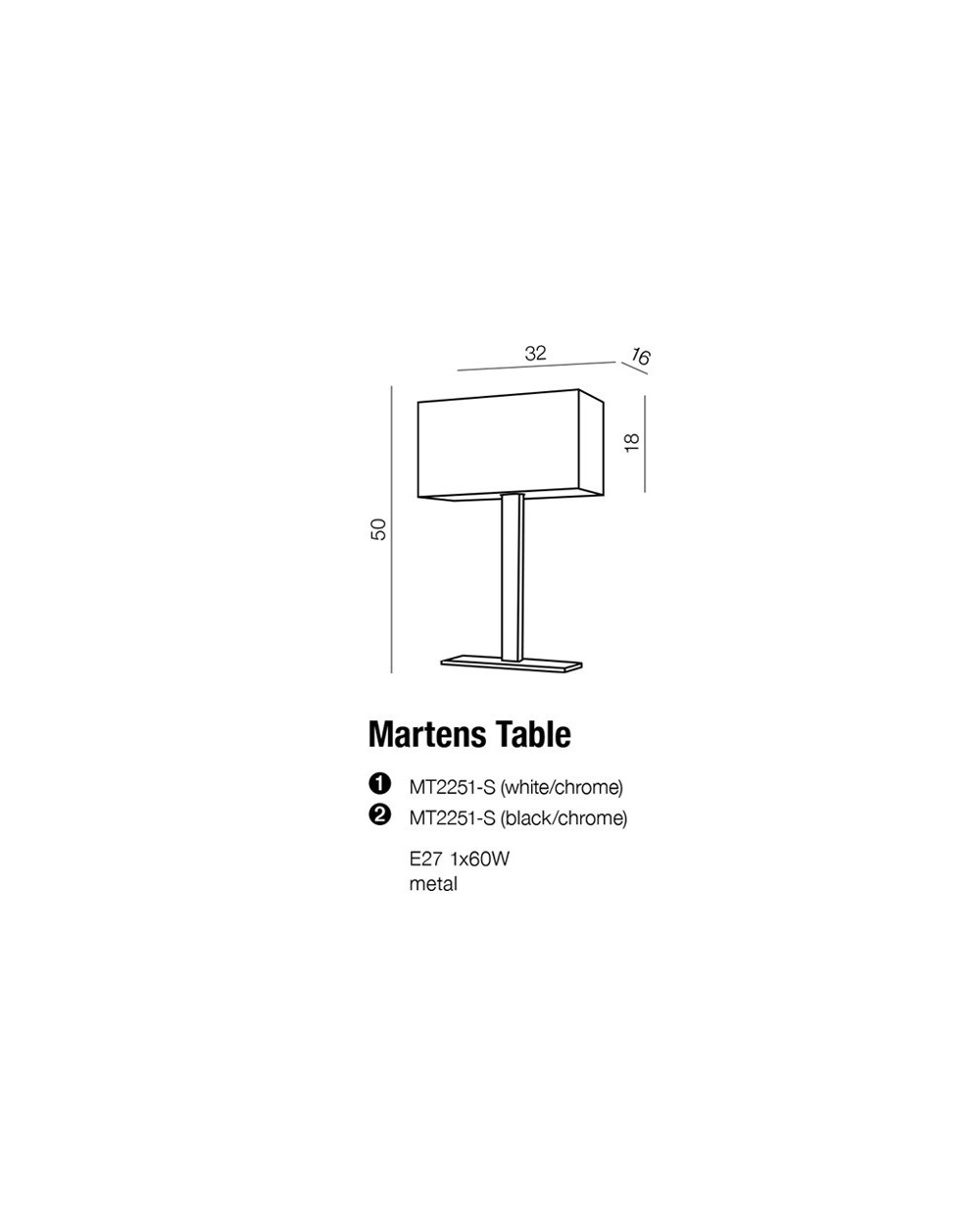 MARTENS TABLE