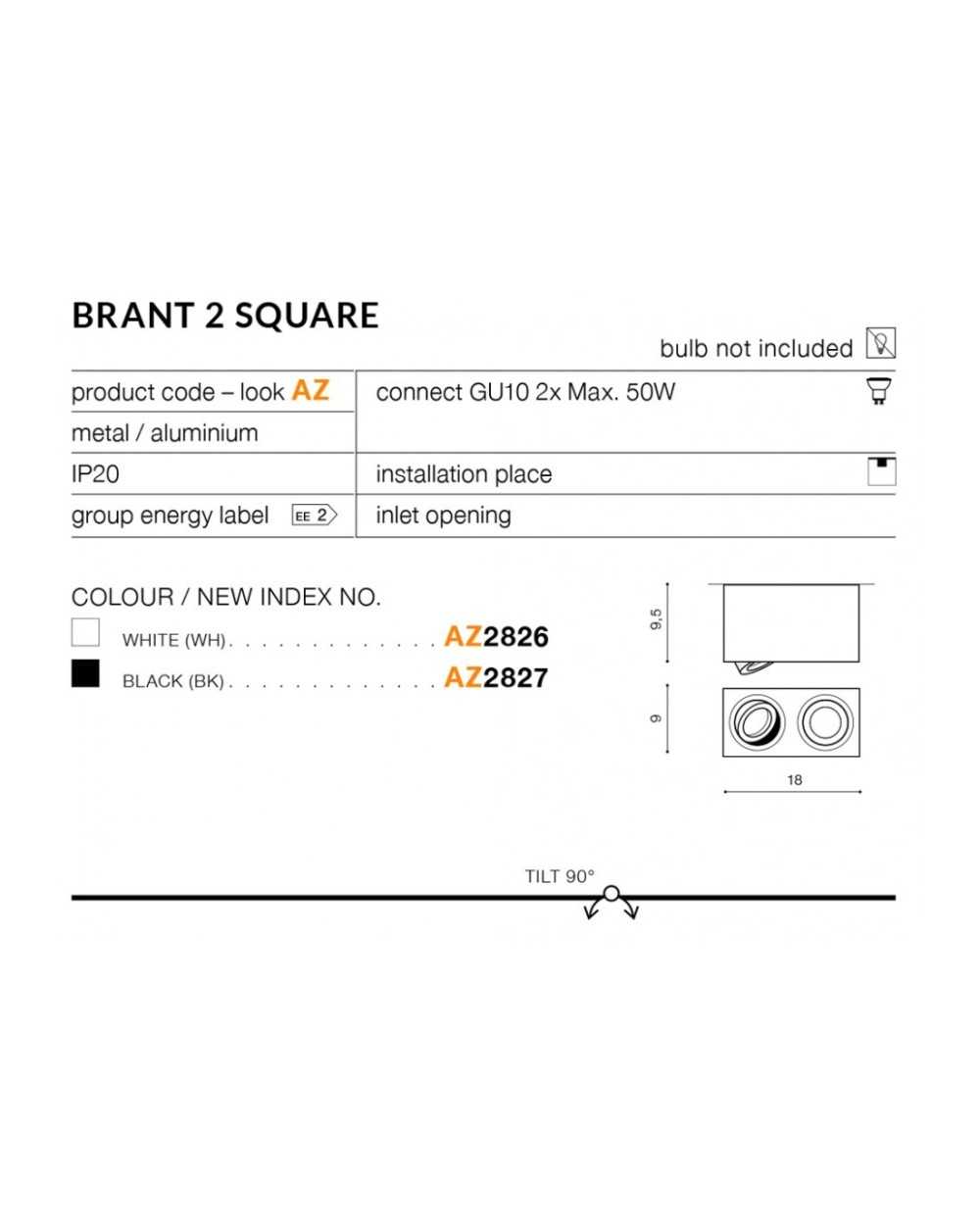 BRANT 2 SQUARE