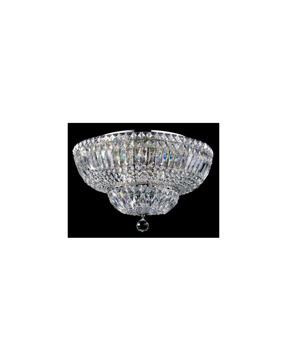 Lampa sufitowa BASFOR Maytoni klasyczna kryształowa