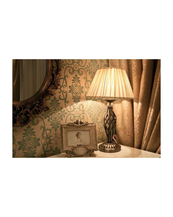 Lampa stołowa GRACE Maytoni klasyczna z abażurem z kolekcji Royal Classic