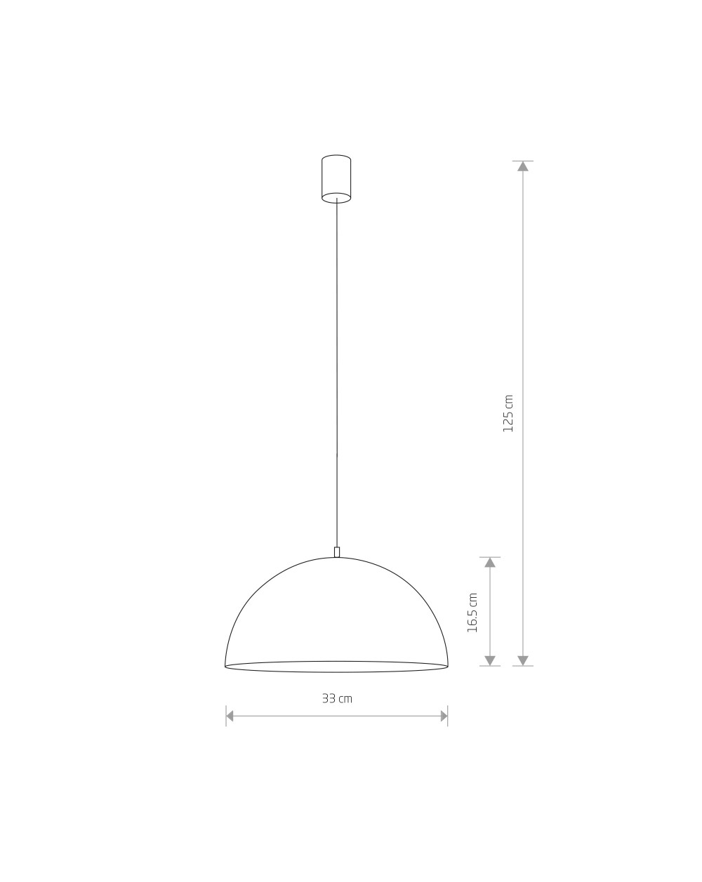 Lampa wisząca, żyrandol HEMISPHERE S - Nowodvorski Oświetlenie wewnętrzne