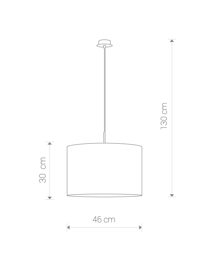 Lampa wisząca, żyrandol ALICE L - Nowodvorski Oświetlenie wewnętrzne