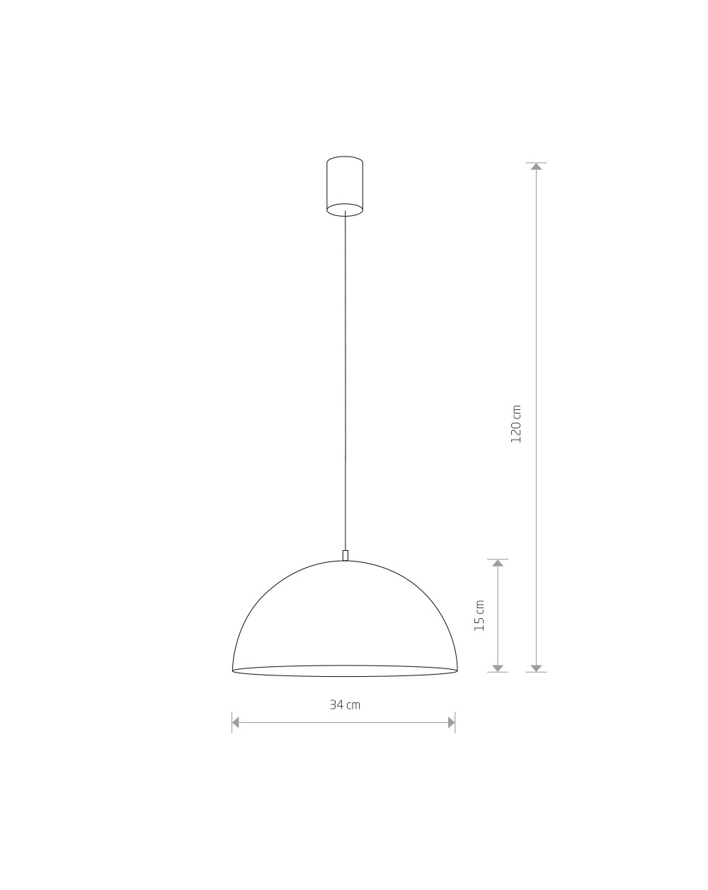 Lampa wisząca, żyrandol HEMISPHERE RUST S - Nowodvorski Oświetlenie wewnętrzne