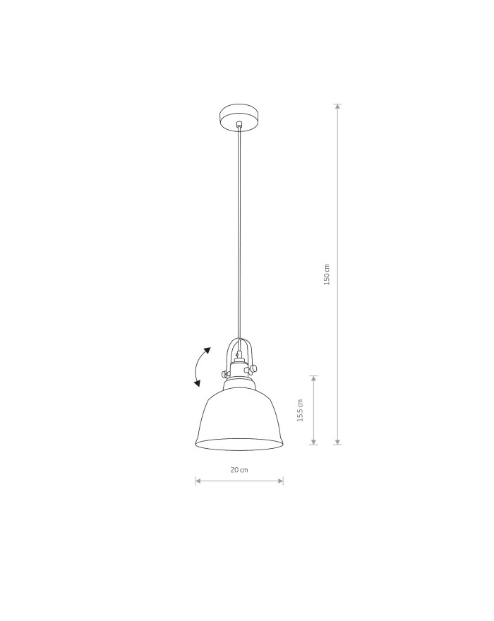 Lampa wisząca, żyrandol AMALFI M - Nowodvorski Oświetlenie wewnętrzne