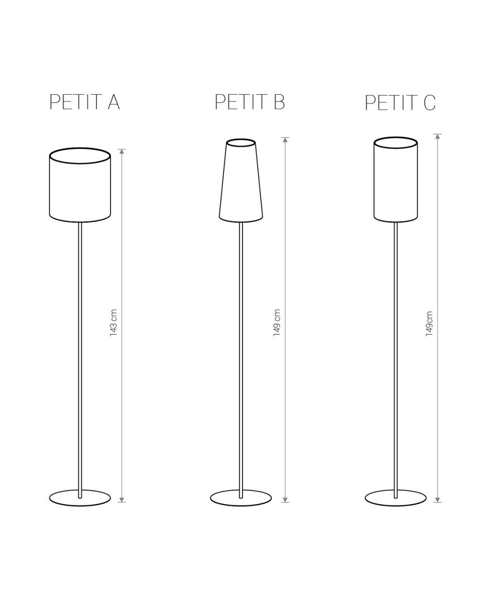 Lampa stojąca, podłogowa PETIT - Nowodvorski Oświetlenie wewnętrzne