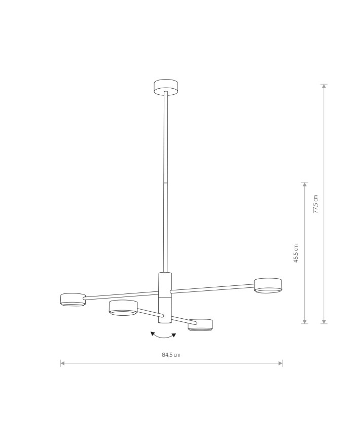 Lampa sufitowa, plafon ORBIT - Nowodvorski Oświetlenie wewnętrzne