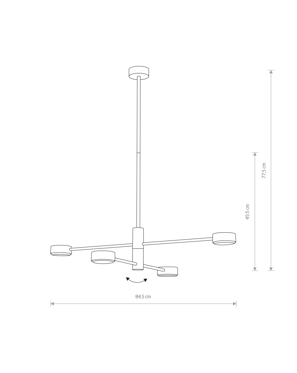 Lampa sufitowa, plafon ORBIT - Nowodvorski Oświetlenie wewnętrzne