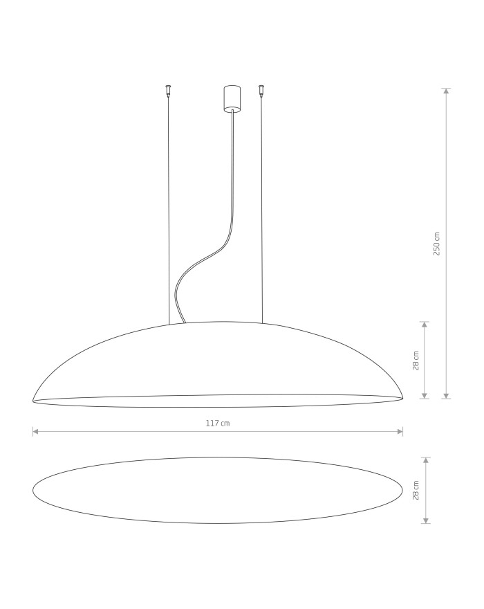 Lampa wisząca, żyrandol CANOE - Nowodvorski Oświetlenie wewnętrzne