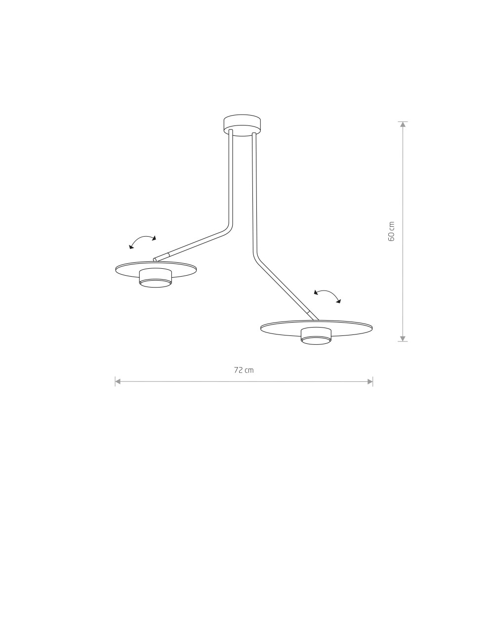 Lampa sufitowa, plafon DISK - Nowodvorski Oświetlenie wewnętrzne