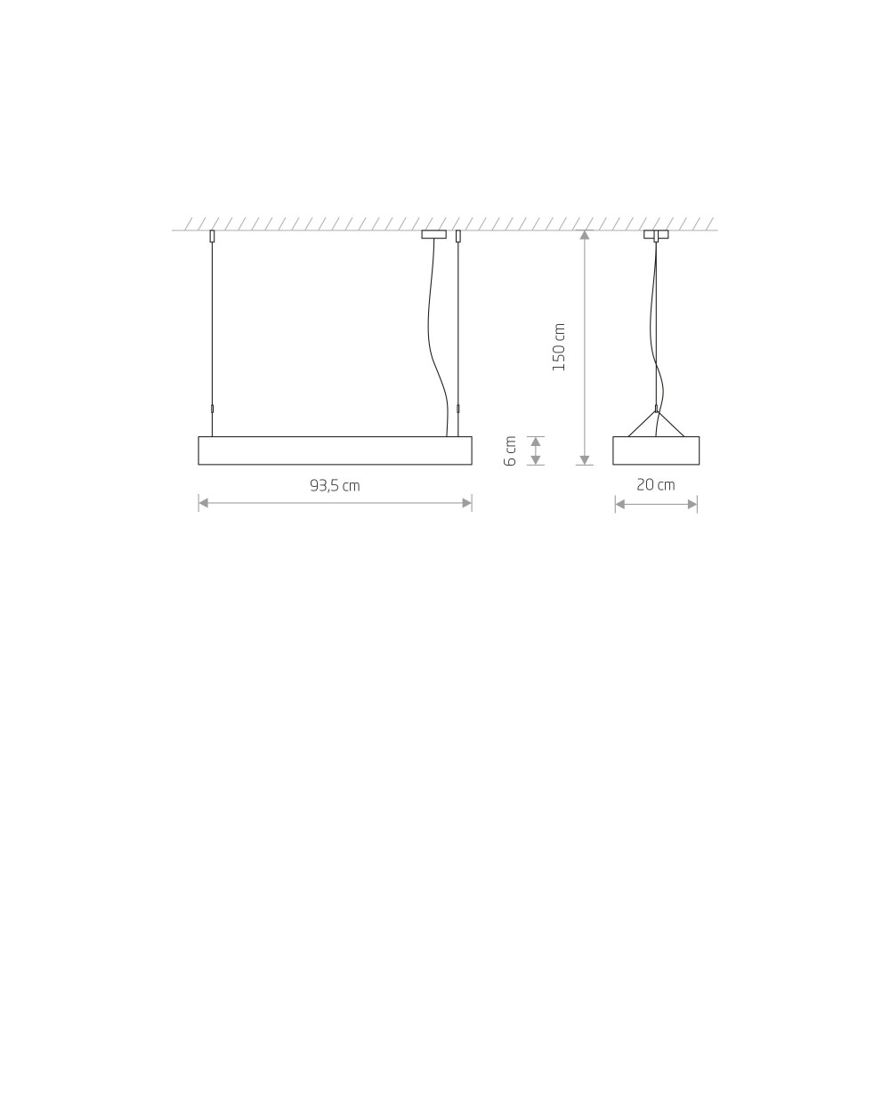 Lampa wisząca, żyrandol SOFT LED 90X20 - Nowodvorski Oświetlenie wewnętrzne