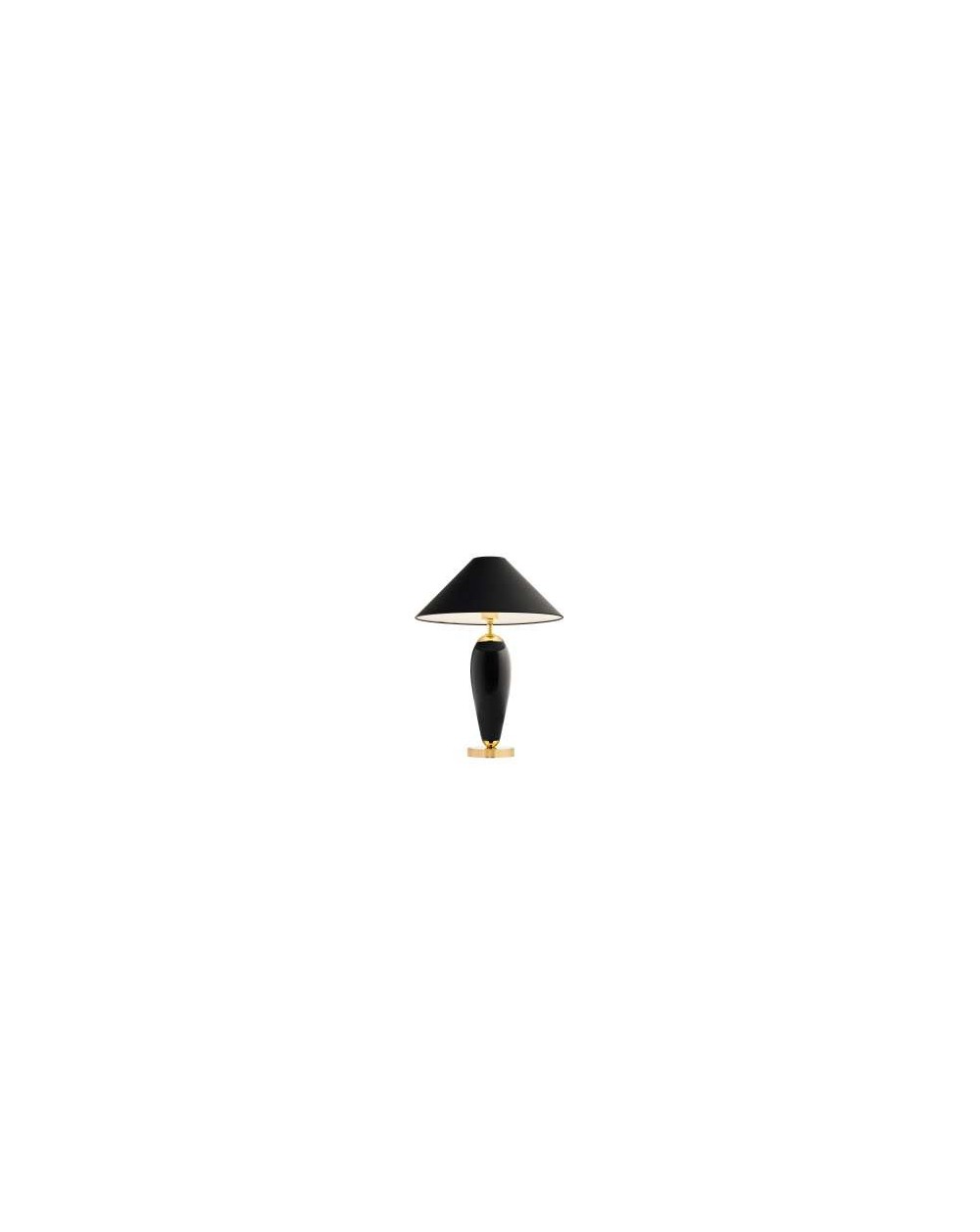 Rea Gold lampa stołowa czarno - złota - Kaspa