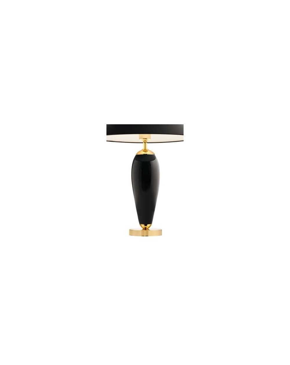 Rea Gold lampa stołowa czarno - złota - Kaspa