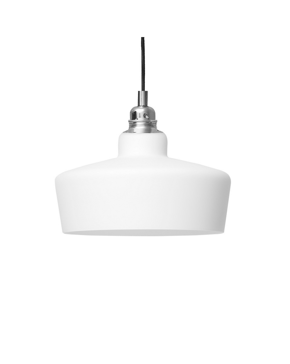 LONGIS III WHITE - Lampa wisząca chrom biała