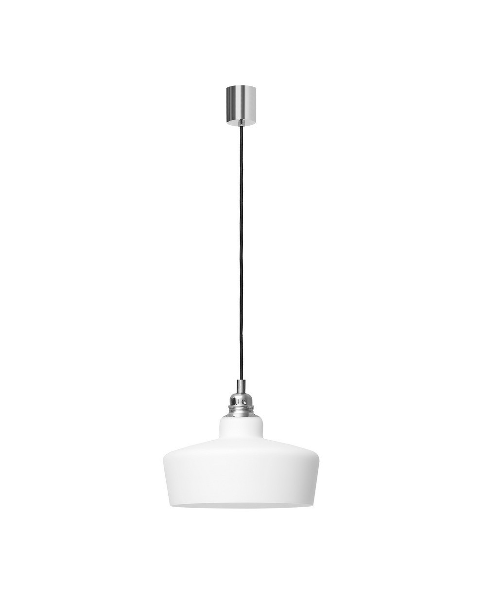 LONGIS III WHITE - Lampa wisząca chrom biała