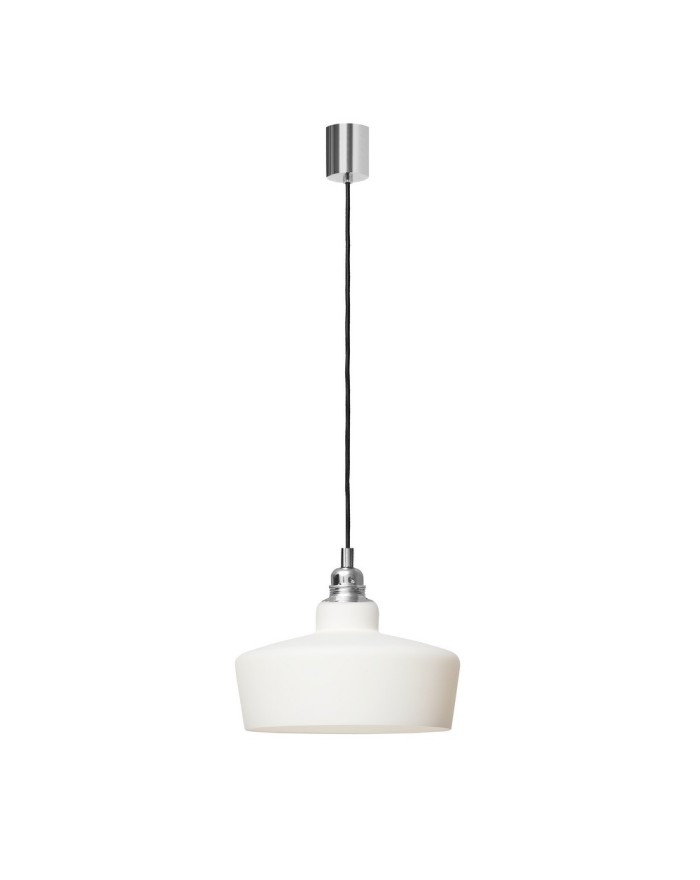 LONGIS III WHITE - Lampa wisząca chrom biała