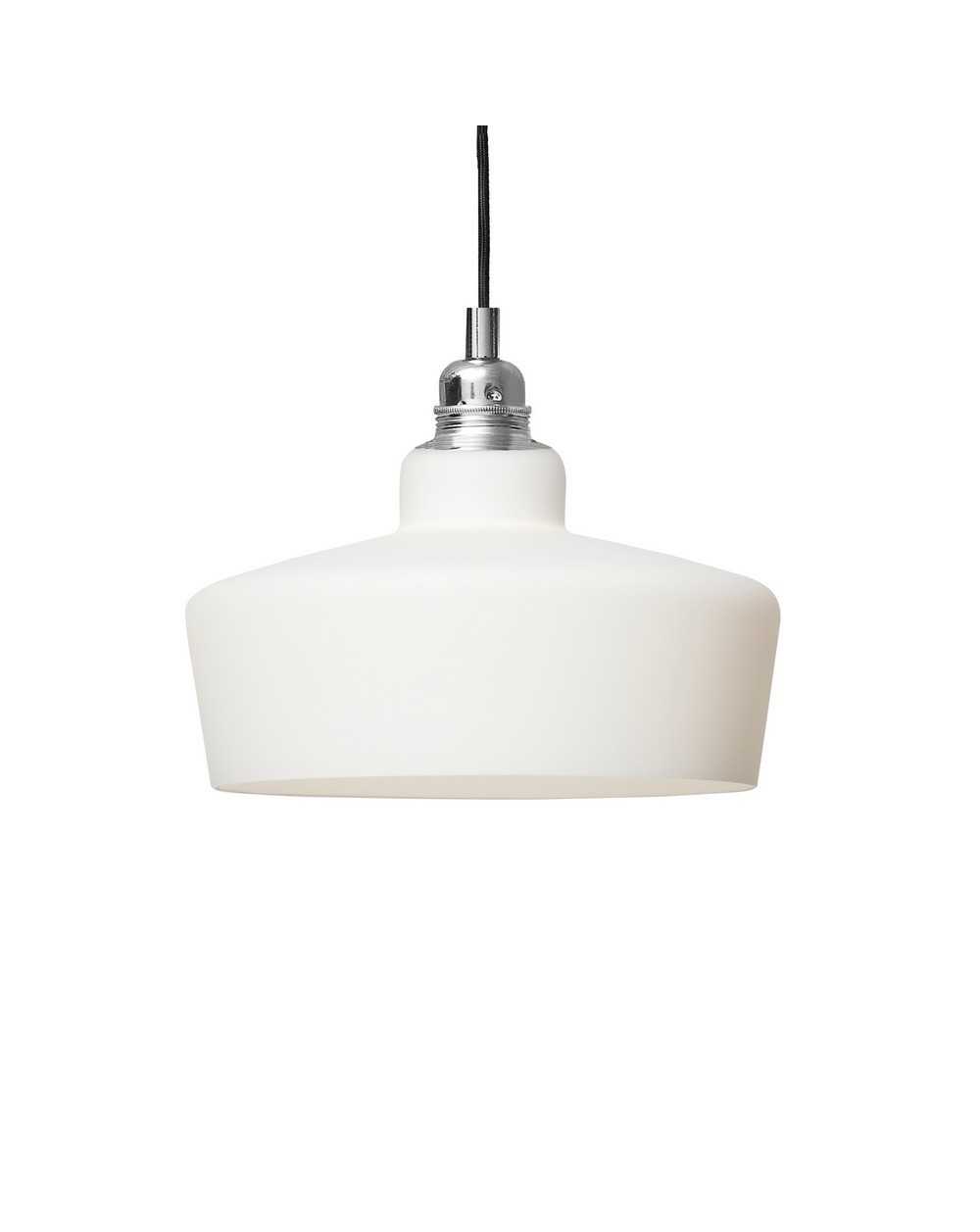 LONGIS III WHITE - Lampa wisząca chrom biała