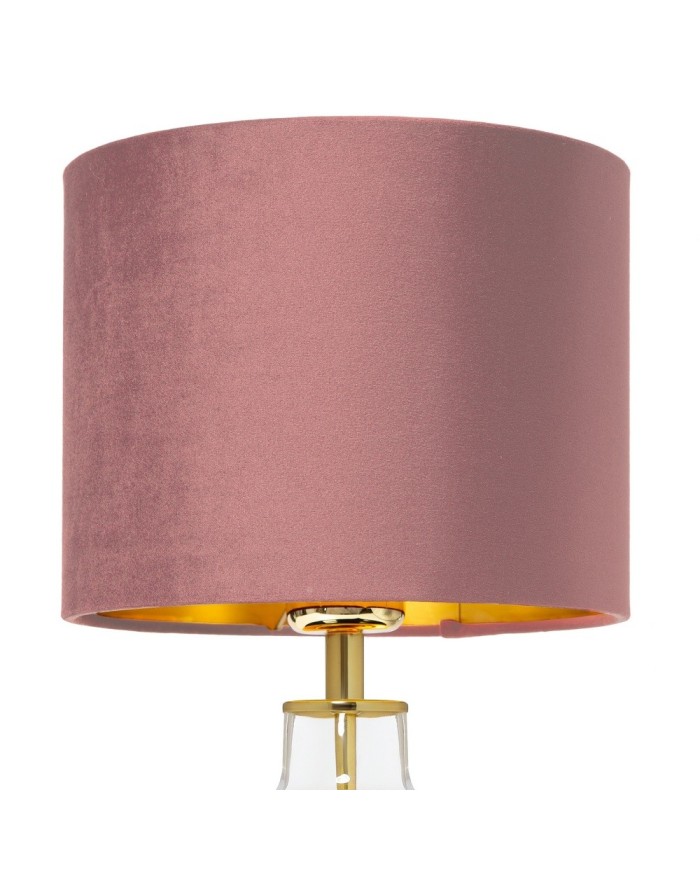 LORA - Lampa stołowa różowa