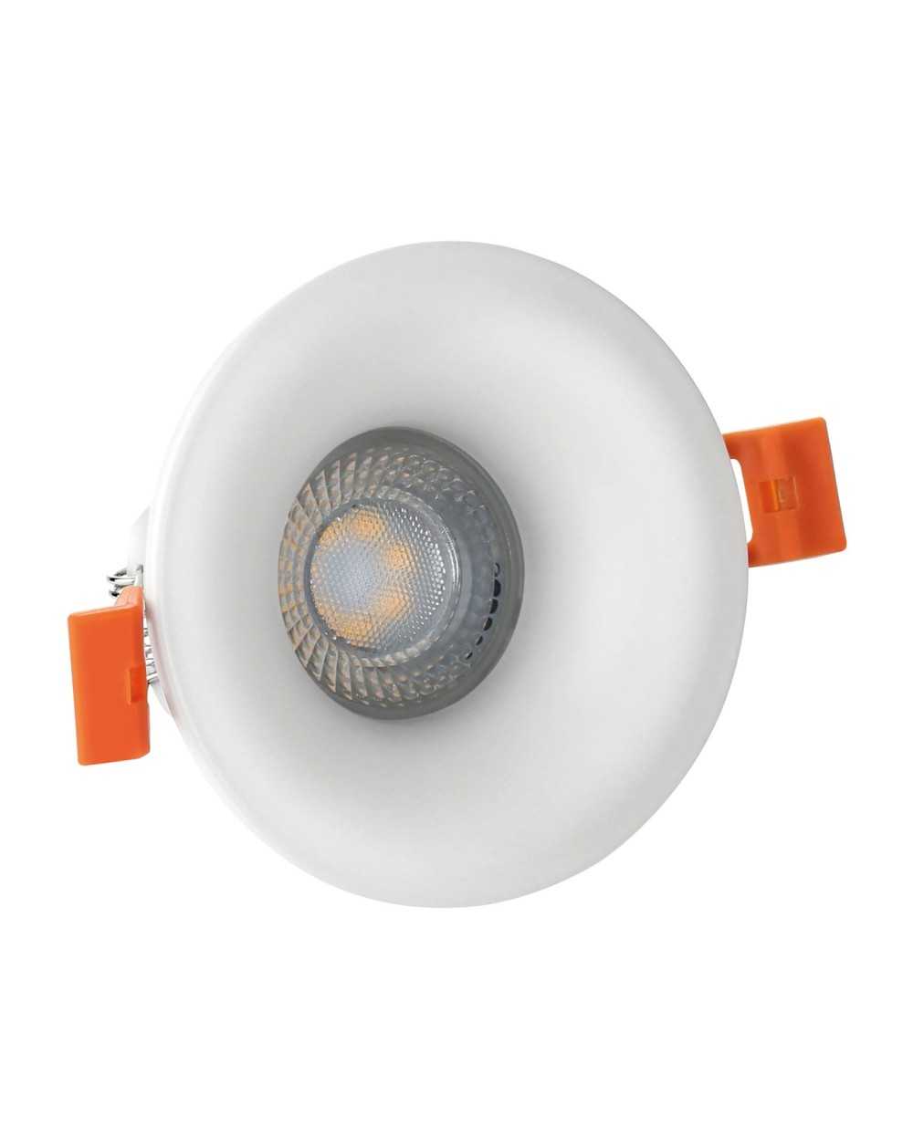 Oprawa sufitowa FIALE V GU10 OCZKO GU10 250V IP20 FI85x35mm BIAŁY okrągła - Spectrum LED Oświetlenie wewnętrzne