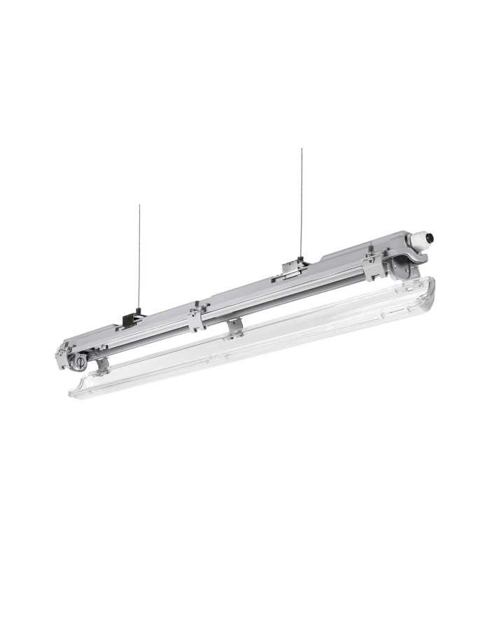 Oprawa sufitowa LIMEA LED TUBE SLIM HERMETYK G13 1x60 250V IP65 710x65x63 mm SZARY SLI028031_SLIM