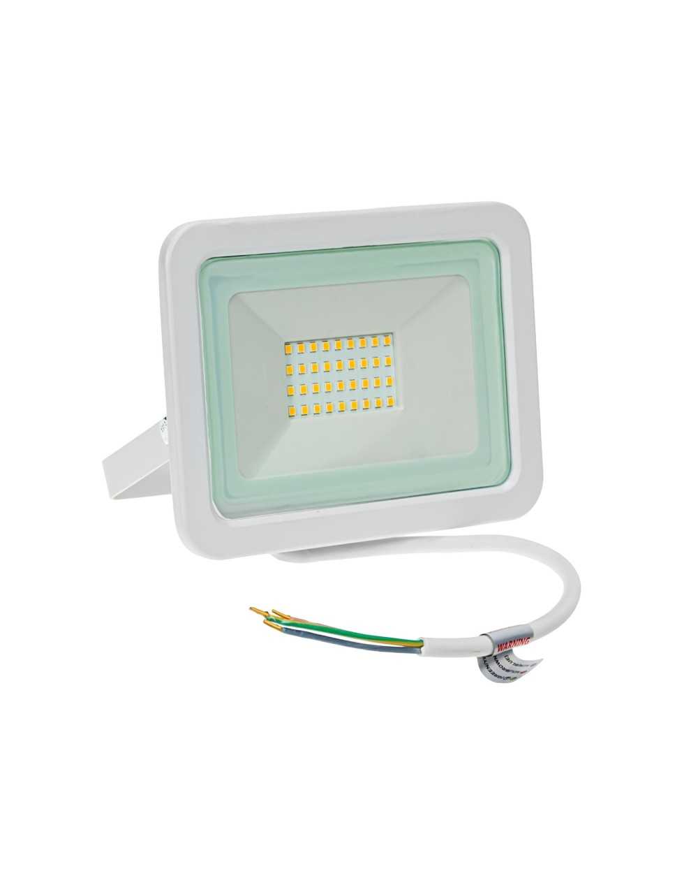 Naświetlacz NOCTIS LUX 2 NAŚWIETLACZ 30W WW 230V IP65 120x160x28mm BIAŁY - Spectrum LED Oświetlenie zewnętrzne SLI029043WW