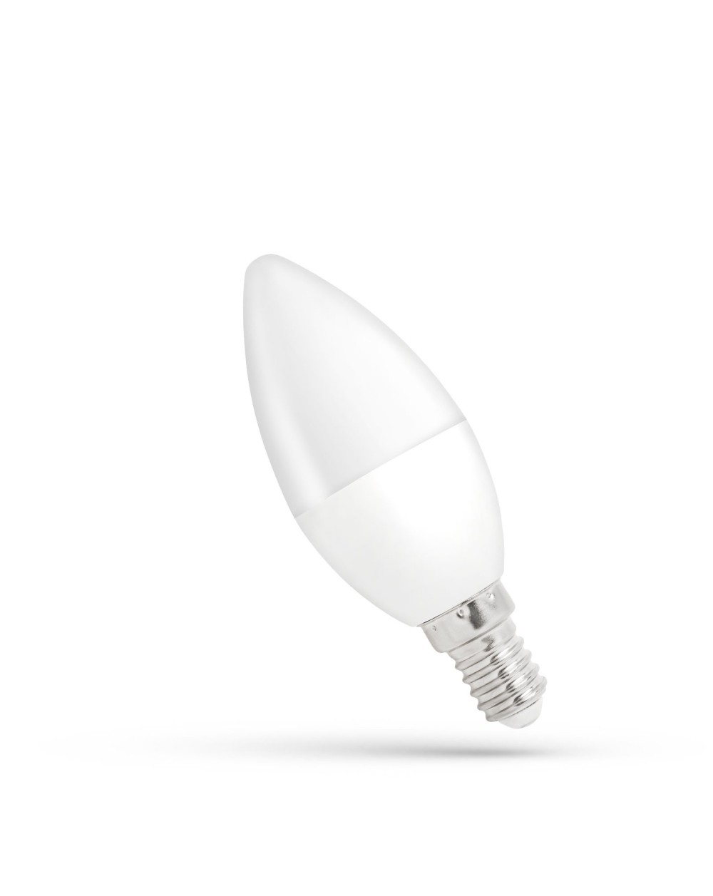 LED ŚWIECOWA E-14 230V 4W WW SPECTRUM + WOJ+13034