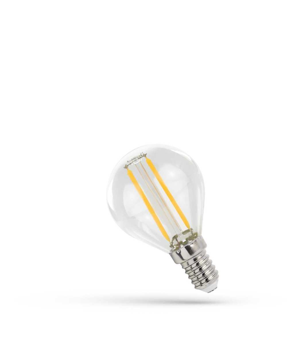 LED KULKA E-14 230V 1W COG WW CLEAR SPECTRUM WOJ+14579