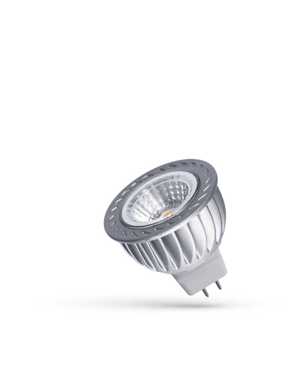 LED MR16 12V 4W COB 38 st WW z SZYBKĄ SPECTRUM WOJ+13050