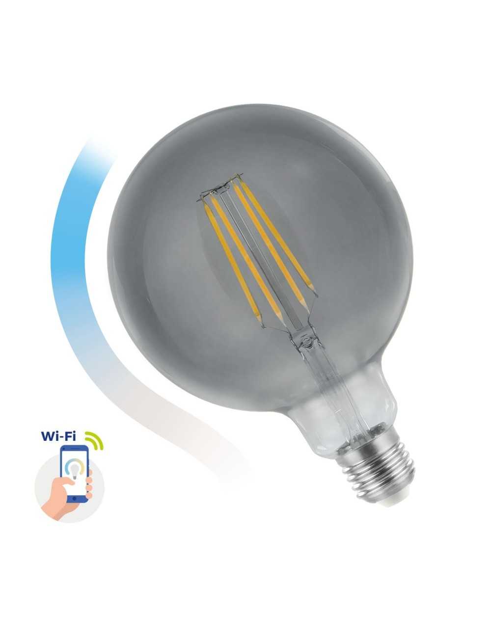 LED GLOB G125 4,9W E-27 COG 230V CCT (4000K-6500K)+DIM MODERNSHINE Wi-Fi/BT Spectrum SMART WOJ+14559