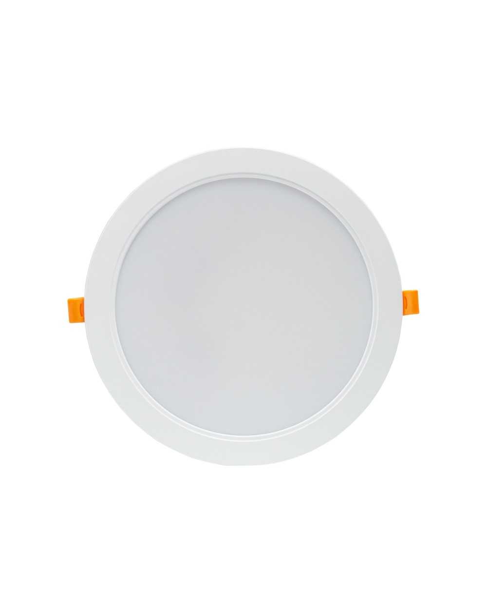 DURE 3 DOWNLIGHT 24W NW 230V 110st IP54 IK06 220x34 BIAŁY okrągła zasilacz zintegrowany SLI043009NW_PW