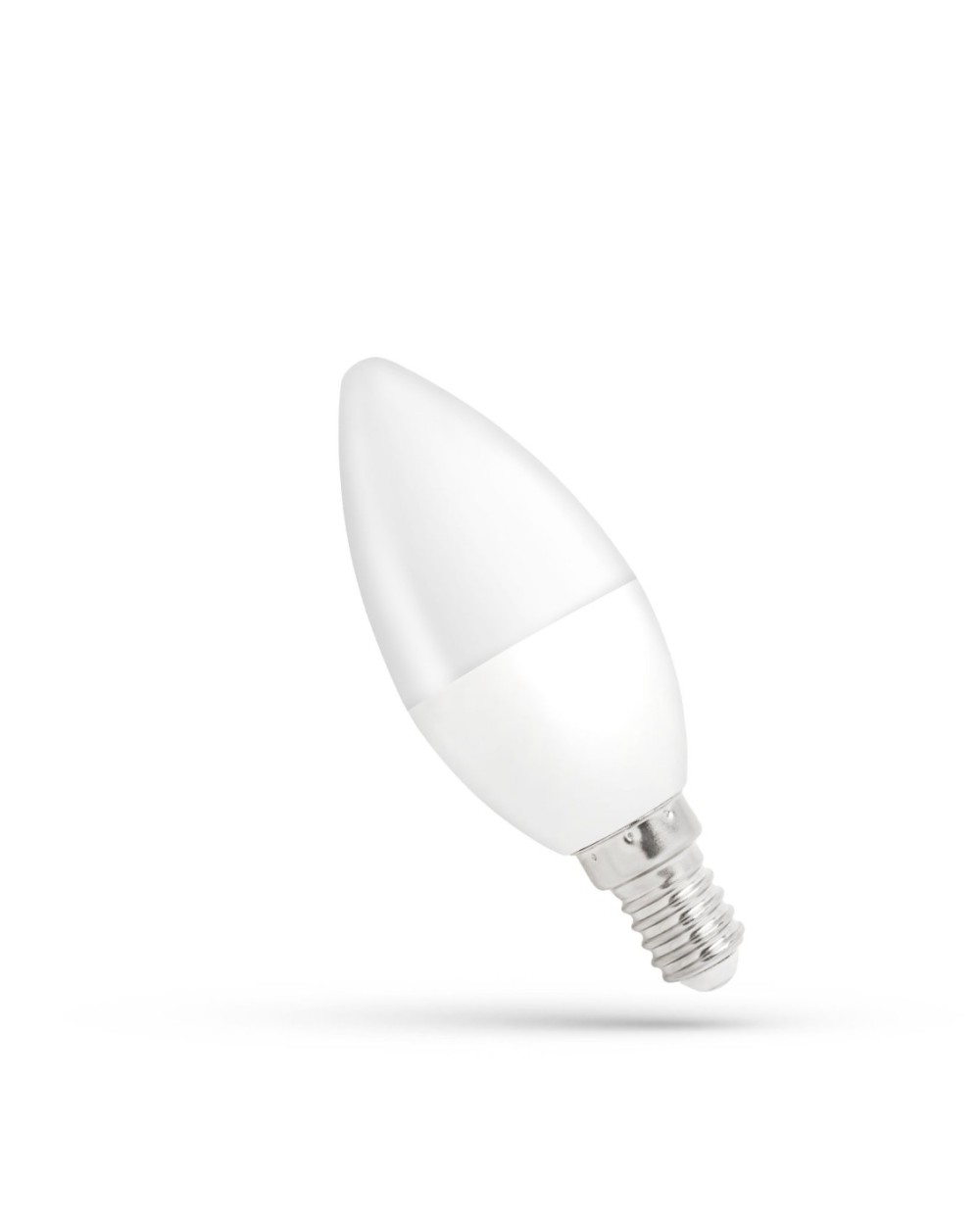 LED ŚWIECOWA E-14 230V 4W WW SPECTRUM + WOJ+13034