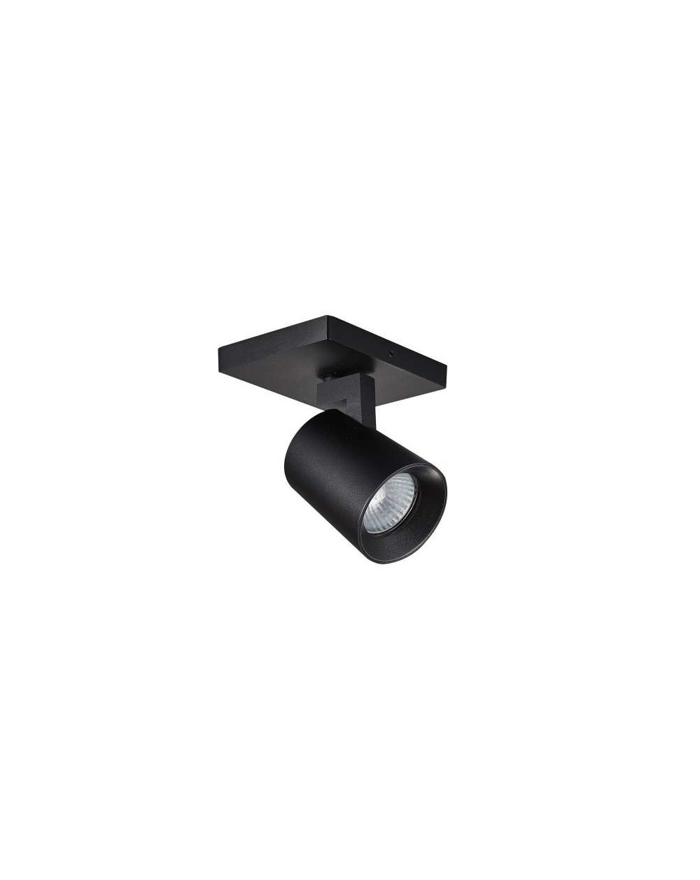 Plafon / kinkiet EYESPOT reflektorek i spot - Mistic oprawa na sufit lub ścianę czarny mat z regulacją źródła światła   