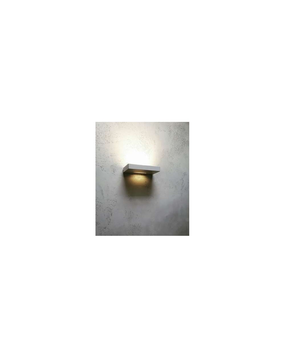 Kinkiet lampa ścienna ELO 2 X LED 13.8W DIM - Mistic Lighting oprawa nowoczesna świeci góra i dół w kolorze białym