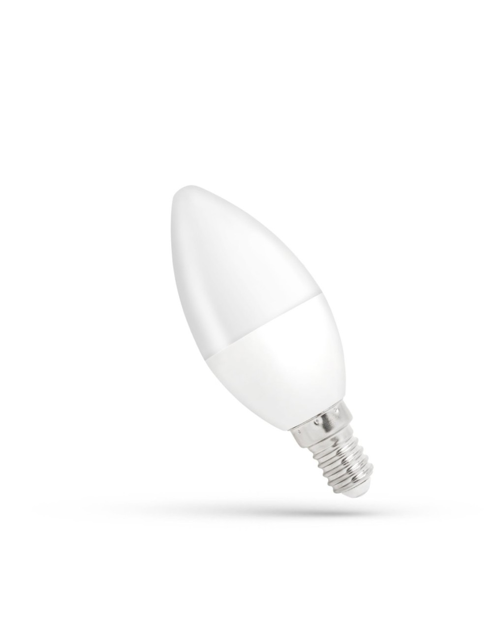 LED ŚWIECOWA E-14 230V 8W NW SPECTRUM WOJ+14221_8W