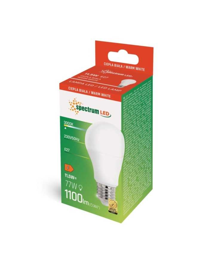 LED GLS E-27 230V 11,5W WW SPECTRUM + WOJ+13910_220ST