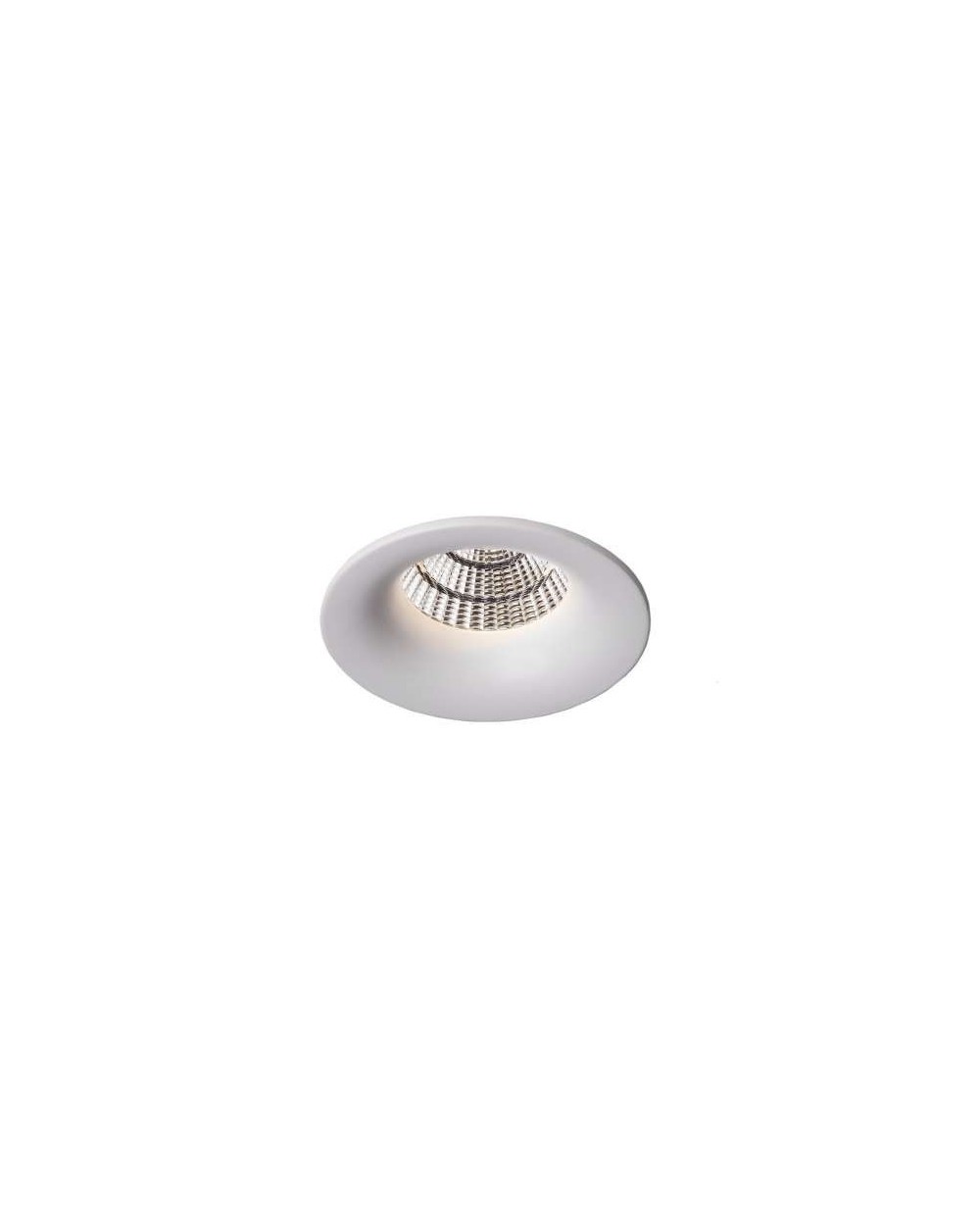 Lampa sufitowa EYELET WP LED DIM IP44 - Mistic Lighting oprawa wpuszczana okrągła typu downlight do zabudowy w sufitach biała