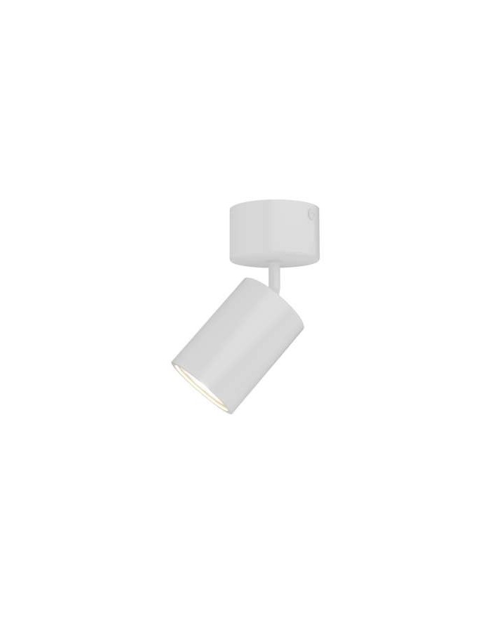 Reflektor Kika Mobile Bianco / tuba spot / kinkiet - Orlicki Design w kolorze białym lampa natynkowa sufitowa lub ścienna 