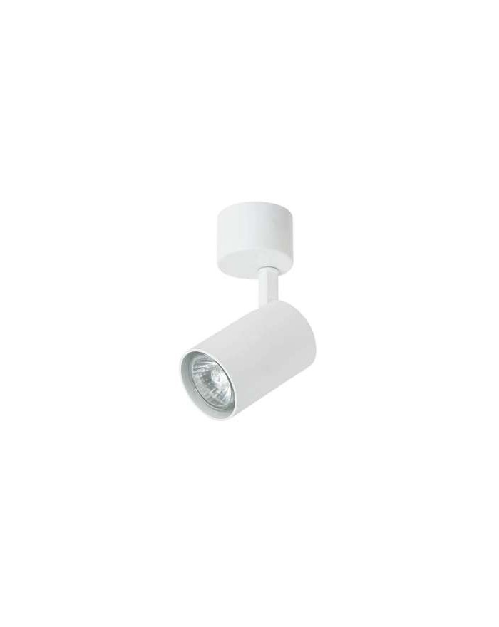 Lampa sufitowa Tuka Bianco / tuba reflektor / - Orlicki Design w kolorze białym lampa natynkowa regulowana