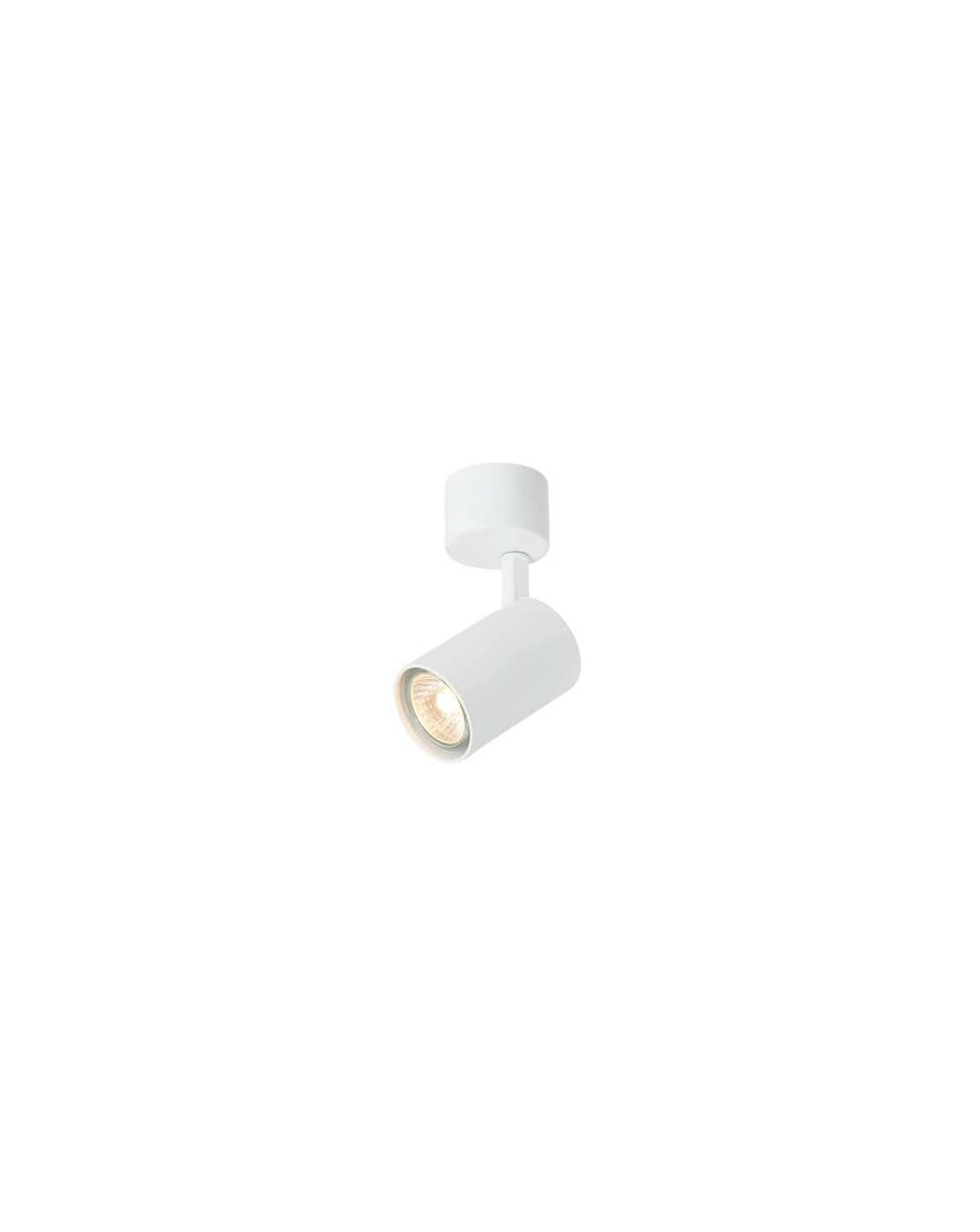 Lampa sufitowa Tuka Bianco / tuba reflektor / - Orlicki Design w kolorze białym lampa natynkowa regulowana