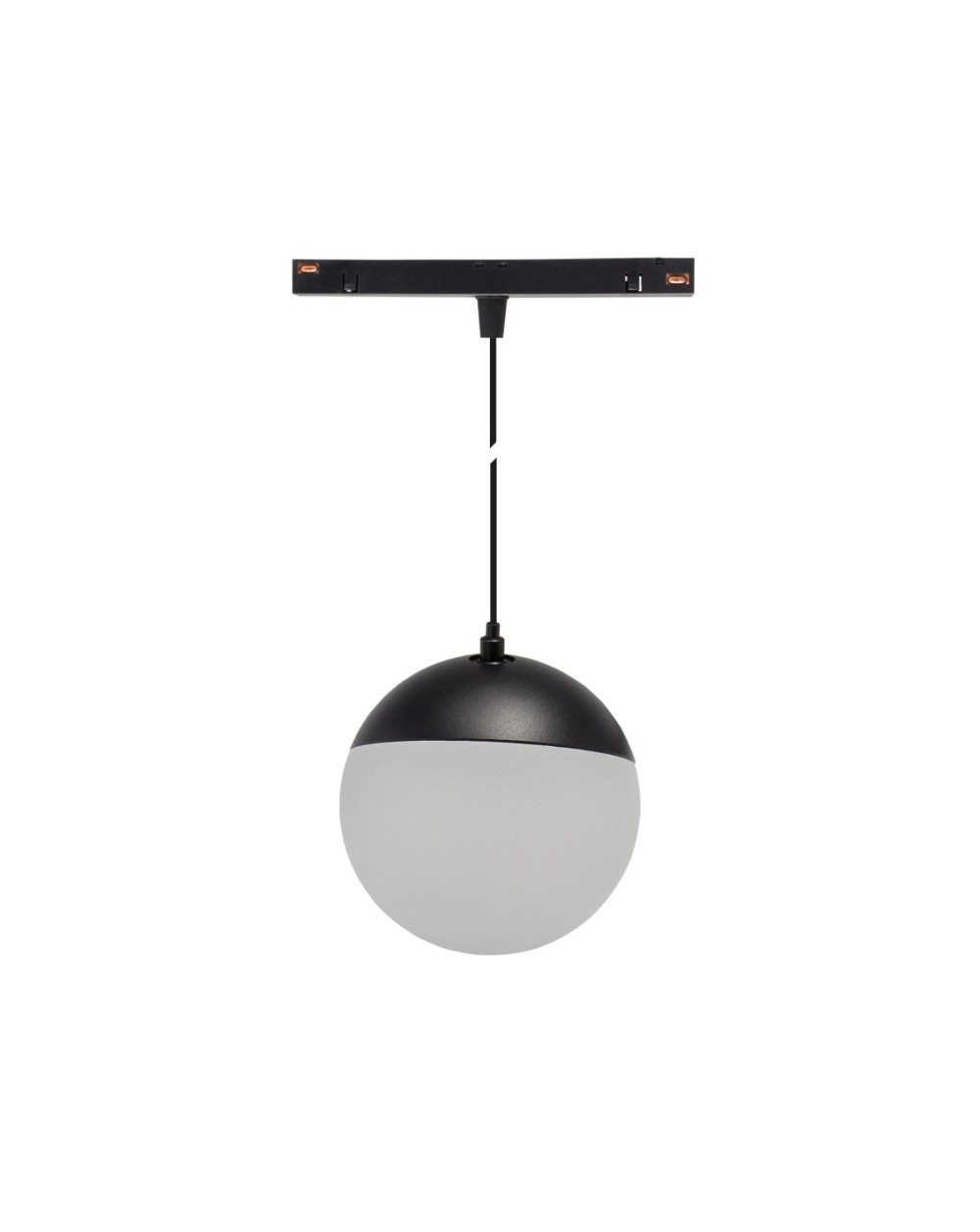 SYSTEM SHIFT - GLOBE P oprawa kula zwis na szynop. 100 (850mm kabel) 5W 165st czarna 5 lat gw. 2 F WLD+40001_2F
