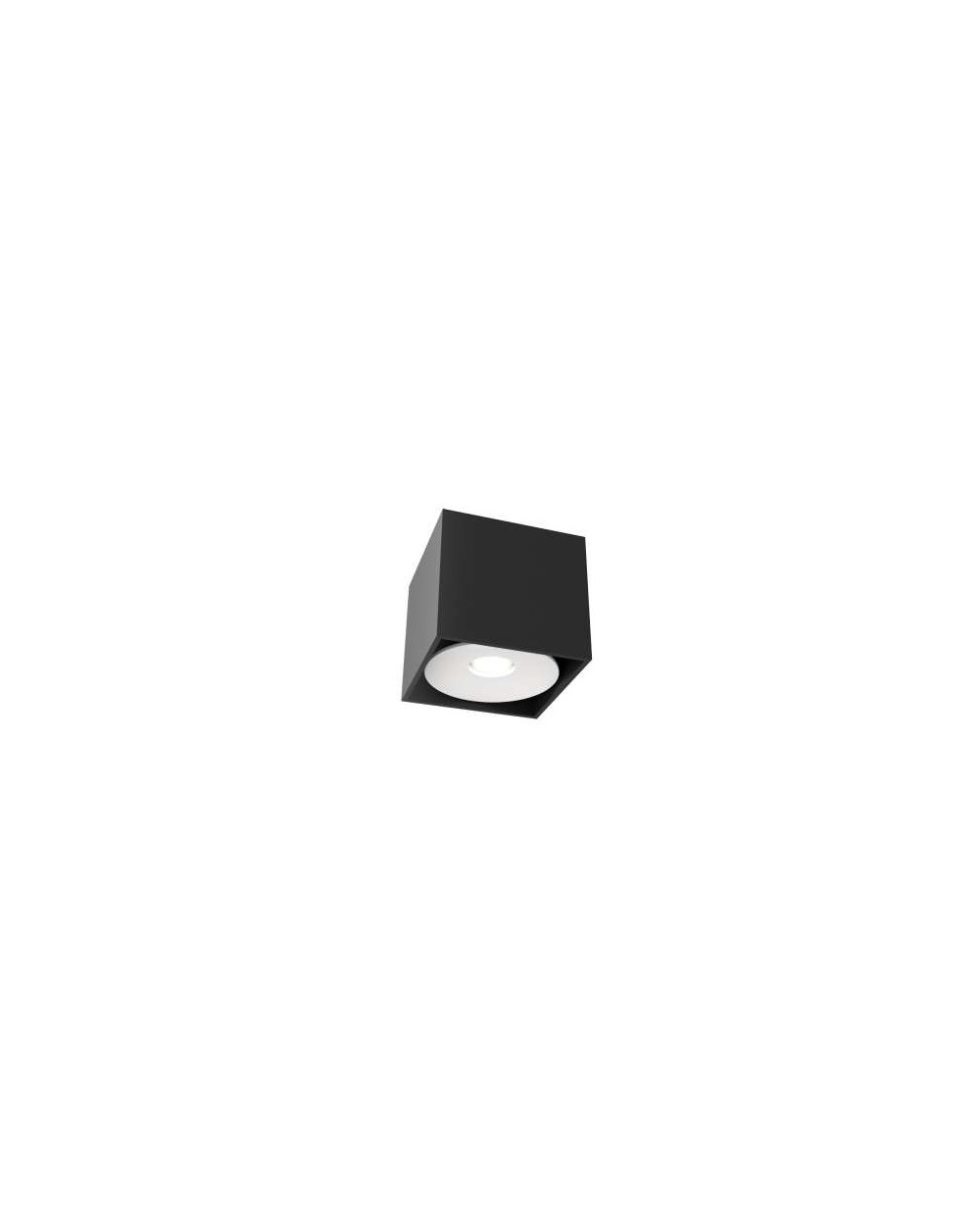 Oprawa natynkowa CARDI I Small Nero/Bianco - Orlicki Design w kolorze czarno-białym lampa natynkowa sufitowa
