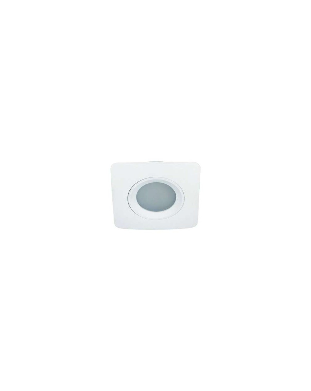 Wpuszczana / lampa sufitowa BELLO Bianco IP44 GU10 - Orlicki oprawa kwadratowa